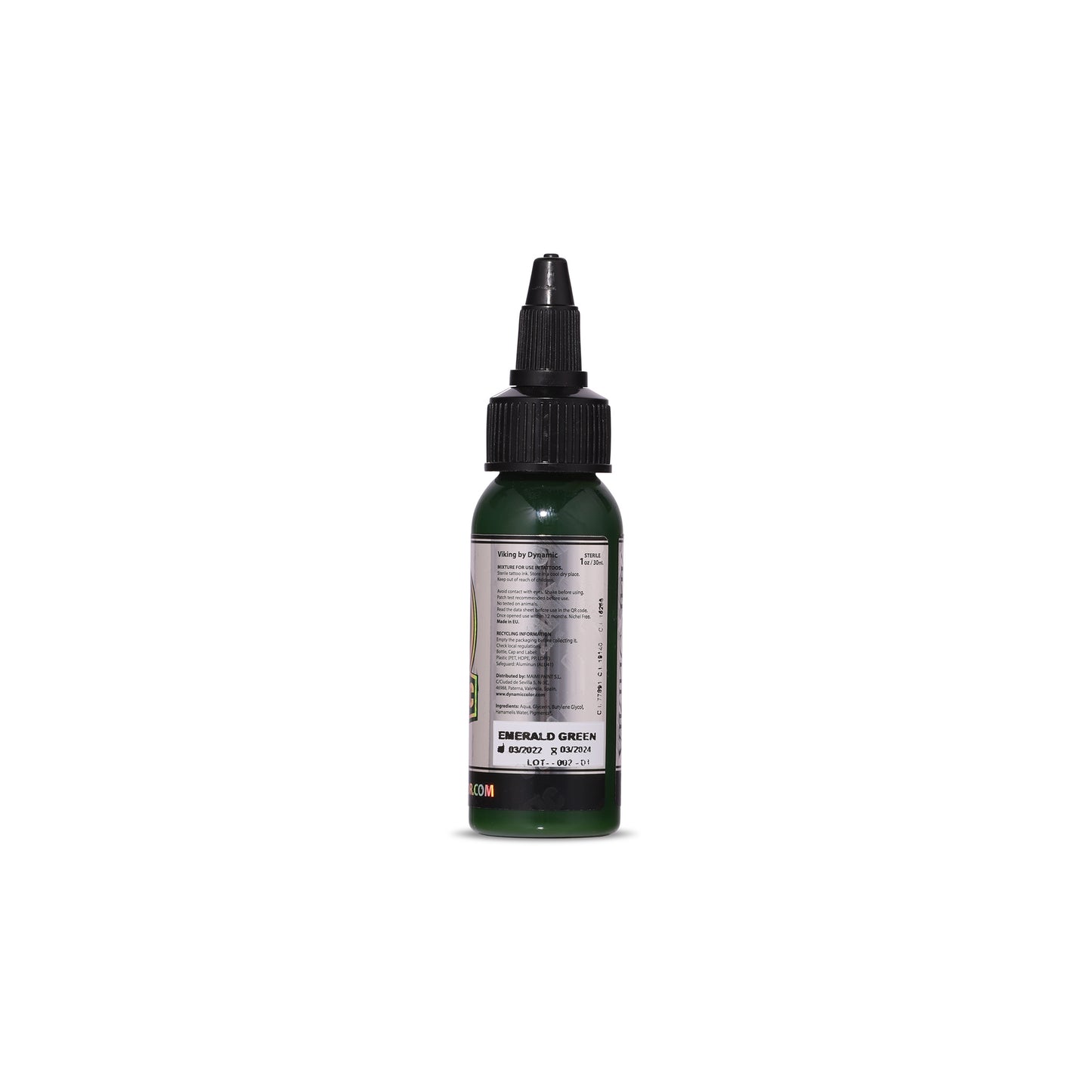 Emerald Green Viking By Dynamic Tattoo Ink - 1oz Bottle