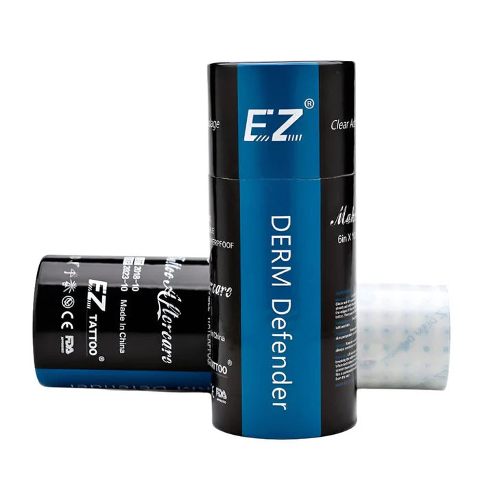 EZ REGULAR Derm Defender Tattoo Adhesive Protective Shield 15cm x 10M