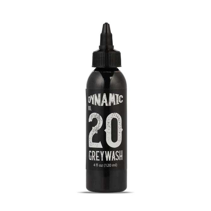 Dynamic Greywash Tattoo Ink - 4 oz. Bottle Set Dynamic Greywash Tattoo Ink - 4 oz. Bottle Set (Now including: 4oz Mixing Solution)