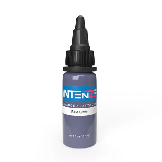 INTENZE Blue Silver Tattoo Ink