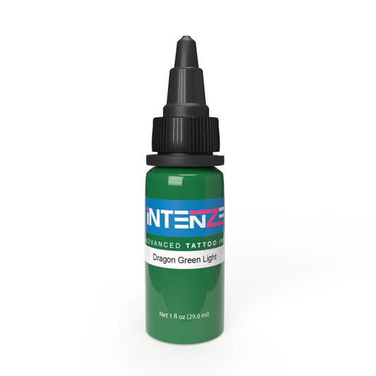 INTENZE Dragon Green Light Tattoo Ink