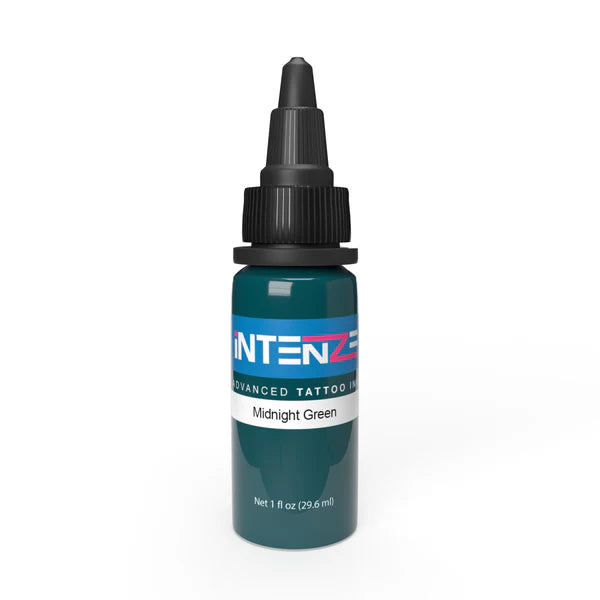 INTENZE Midnight Green Tattoo Ink Main image