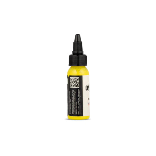 Dynamic Ink -Lemon Yellow Tattoo Ink - 1 oz. Bottle