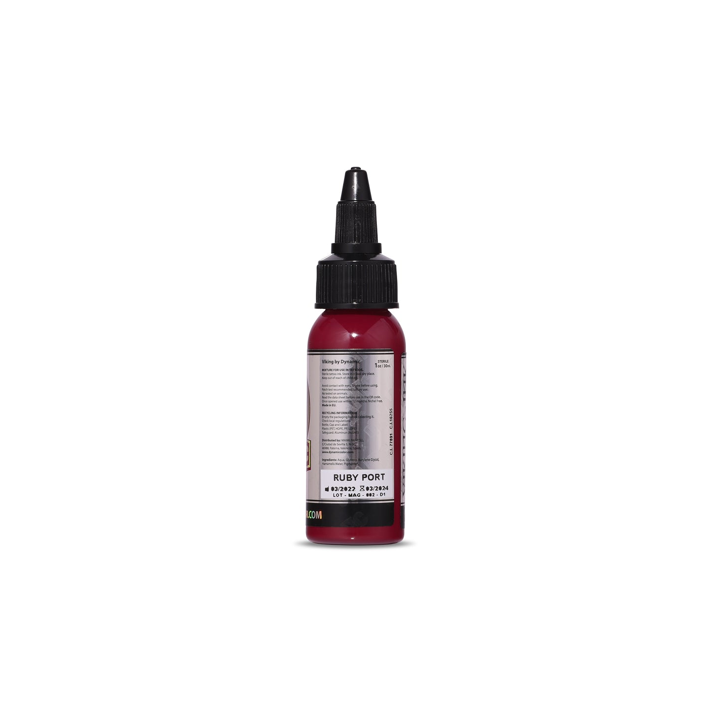 Ruby Port Viking By Dynamic Tattoo Ink - 1oz Bottle