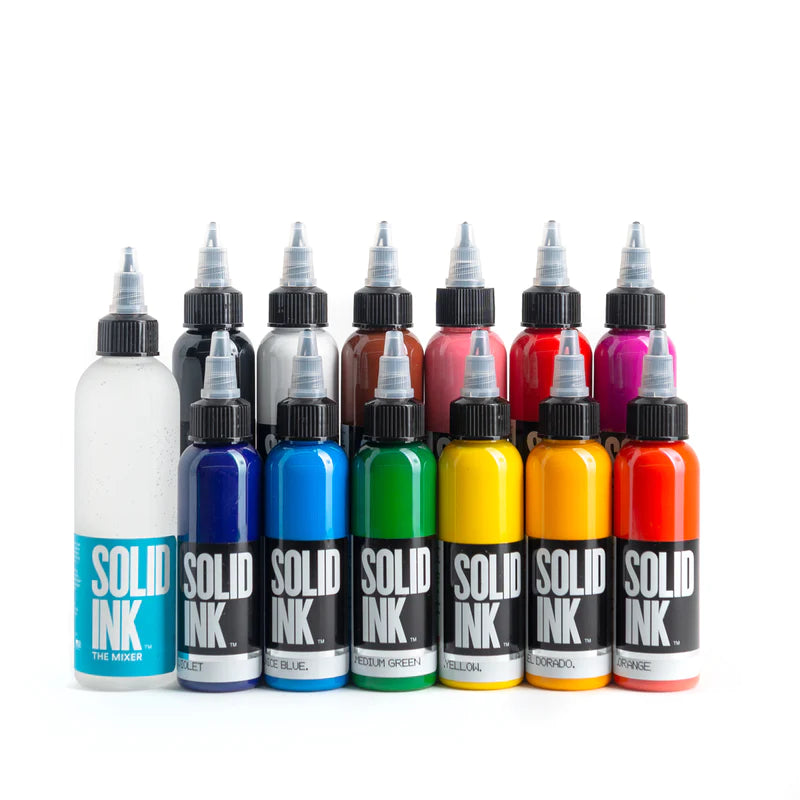 SOLID INK 12 COLOR SET 1oz