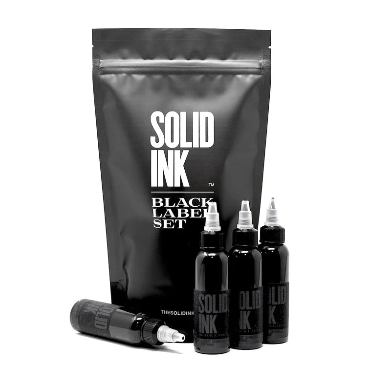 SOLID INK BLACK LABEL | GREY WASH SET