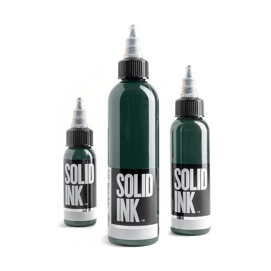 SOLID INK DARK GREEN 1oz 1/2oz