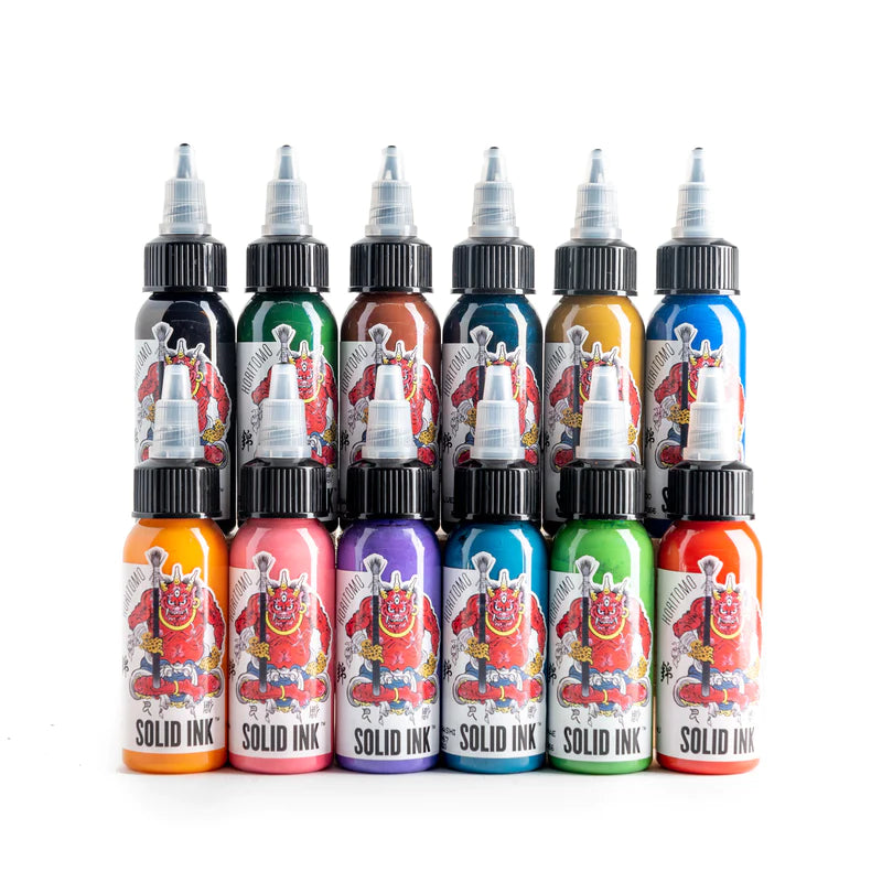 SOLID INK HORITOMO 1OZ SET | 12 COLORS  1oz