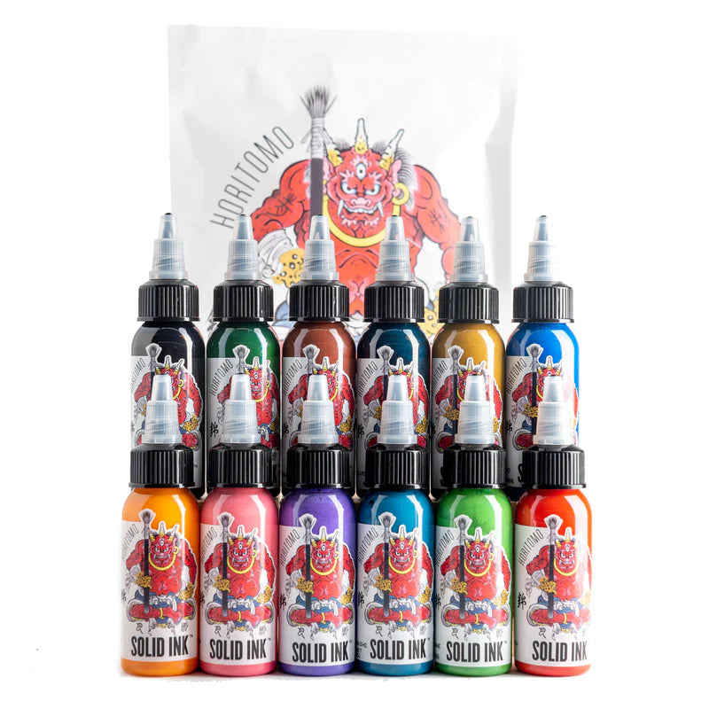 SOLID INK HORITOMO 1OZ SET | 12 COLORS  1oz