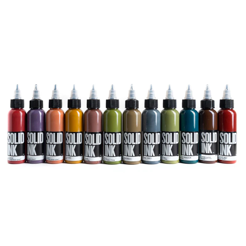 SOLID INK OPAQUE EARTH SET 1oz