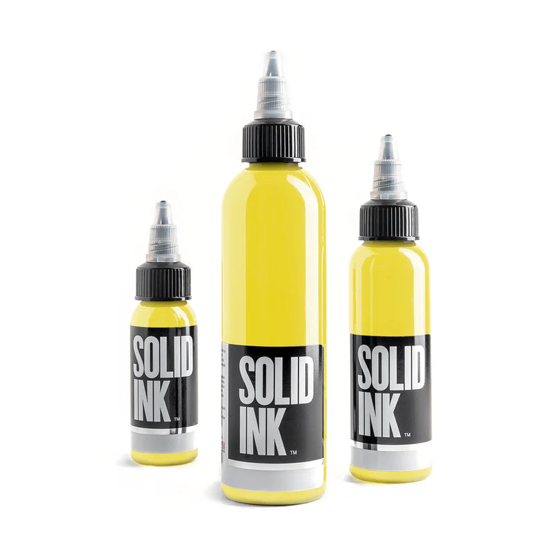 SOLID INK YELLOW 1oz 1/2oz