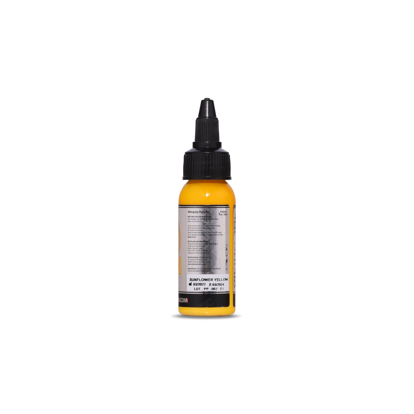 Sunflower Yellow Viking By Dynamic Tattoo Ink - 1oz Bottle