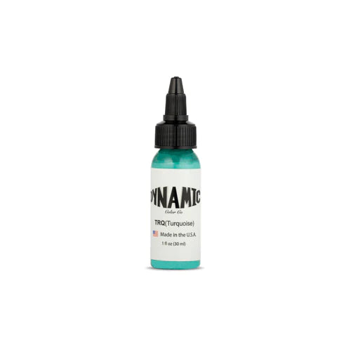 Dynamic Ink -Turquoise Tattoo Ink - 1 oz. Bottle